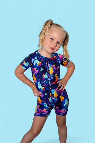 GLOWIN' GHOSTIES DREAM SHORTIE