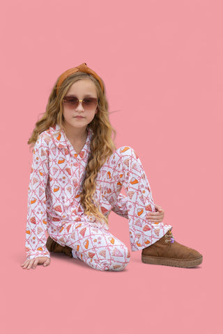 SLICE OF FALL DREAM GIRL'S FLARE SET