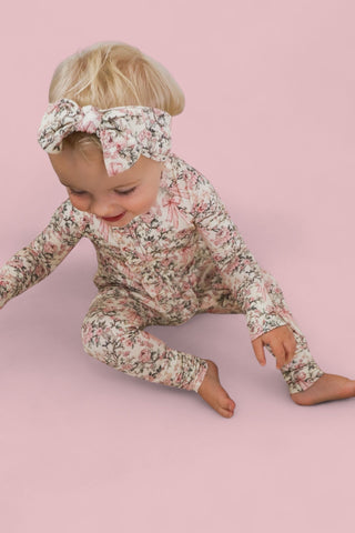 VICTORIAN BLOOM DREAM RUFFLE ROMPER