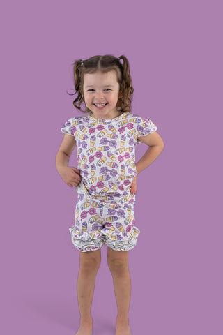 SWEET SUMMER DREAM RUFFLE SHORTS