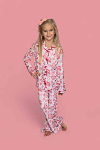BERRY SWEET BIRTHDAY DREAM GIRL'S FLARE SET