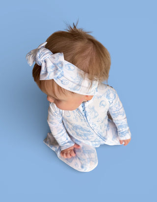 BLUEBELL EASTER TOILE DREAM BOW