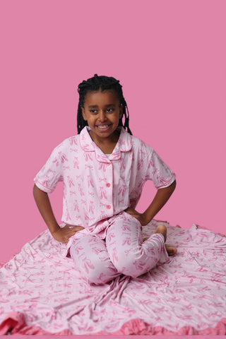 BALLET BOW BLISS DREAM GIRL'S FLARE SET