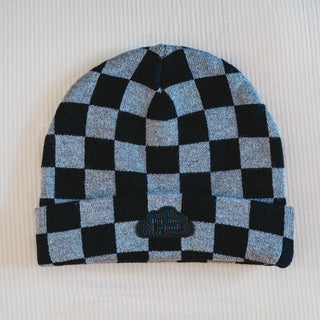 CHARCOAL CHECKERS DREAM BEANIE