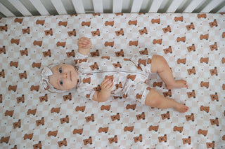 COZY BEAR DREAM CRIB SHEET