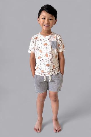 BEDTIME BIRDIE DREAM POCKET TEE