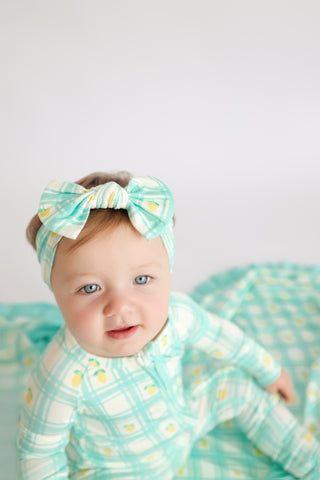 CITRUS GINGHAM DREAM BOW