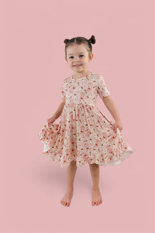 BUNNIES AND BOWS DREAM RUFFLE DRESS