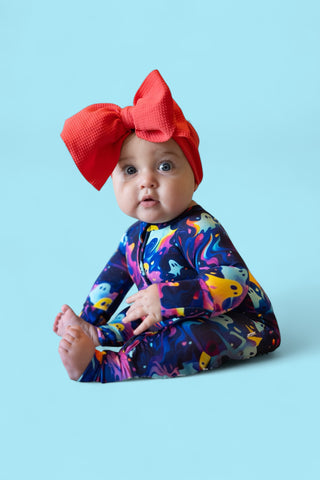 GLOWIN' GHOSTIES DREAM ROMPER