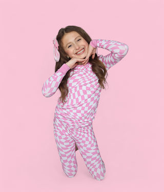 BUBBLEGUM WAVY CHECKERS DREAM SET