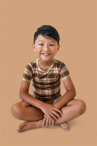 HARVEST TARTAN DREAM SHORT SET