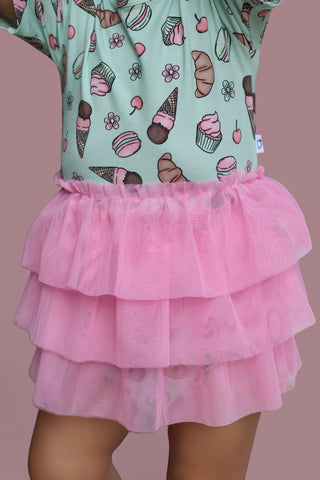 EXCLUSIVE BERRY CUTE BAKERY DREAM TUTU  BODYSUIT DRESS