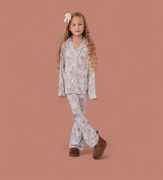 AUTUMN BLOSSOM DREAM GIRL'S FLARE SET
