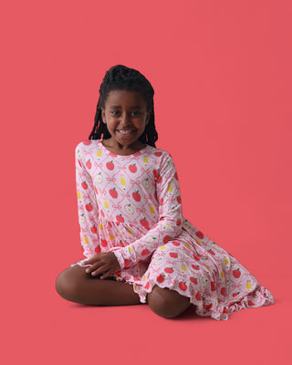 PENCILS & BOWS DREAM RUFFLE DRESS