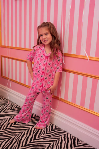 ELOISE ROYAL RIBBONS DREAM GIRL'S FLARE SET