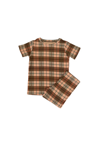 HARVEST TARTAN DREAM SHORT SET