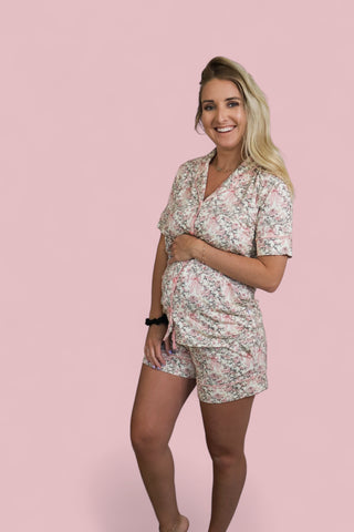 VICTORIAN BLOOM WOMEN’S DREAM SHORT SET