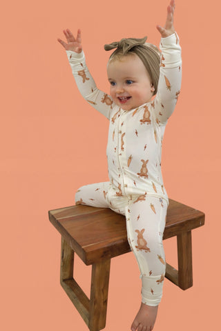 ROLLIN' RABBITS DREAM ROMPER