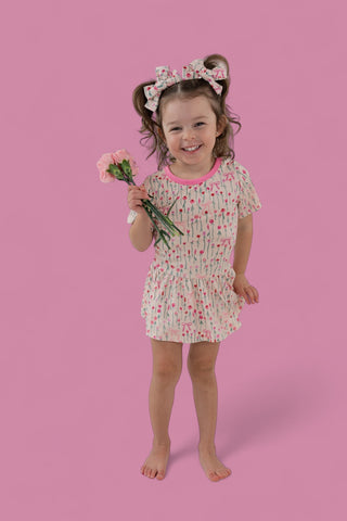 BLOOMS & BOWS DREAM BODYSUIT DRESS