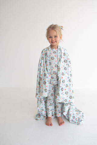 CoComelon x Dream Big Little Co SPRINGTIME MELON DREAM BLANKET