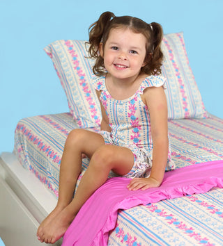 PETITE POSIE DREAM TWIN SHEET SET