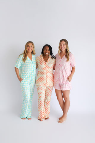 CITRUS GINGHAM WOMEN'S FLARE DREAM SET