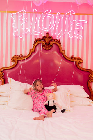 ELOISE ROYAL RIBBONS DREAM GIRL'S FLARE SET