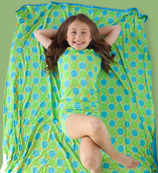 NEON SMILES DREAM BLANKET