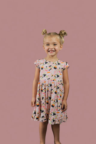 SWEET PEA SUSHI DREAM RUFFLE DRESS