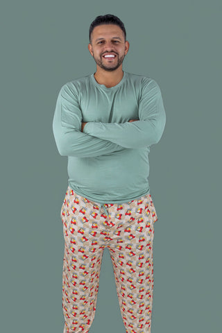 COZY COUPE CHRISTMAS LONG SLEEVE MEN'S DREAM JOGGER SET