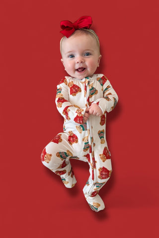 BEAR-Y COZY CHRISTMAS DREAM ROMPER