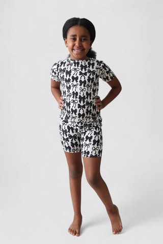 NEUTRAL BOWS DREAM SHORT SET