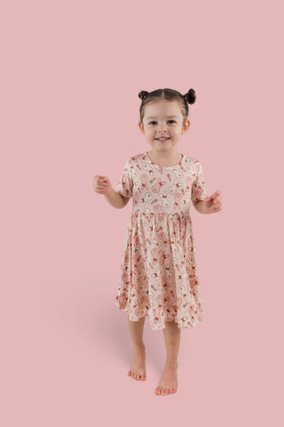 BUNNIES AND BOWS DREAM RUFFLE DRESS