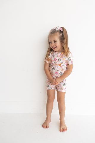 CoComelon x Dream Big Little Co JJ RAINBOW CHECKERS DREAM SHORT SET