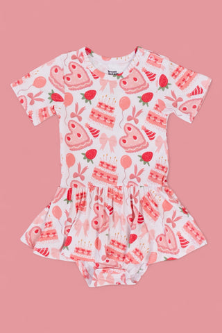 BERRY SWEET BIRTHDAY DREAM BODYSUIT DRESS