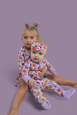 EXCLUSIVE PEANUT BUTTER JELLY TIME DREAM ROMPER