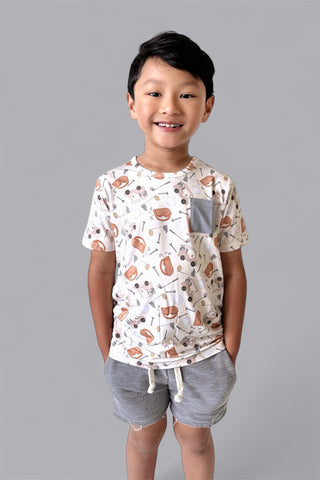 BEDTIME BIRDIE DREAM POCKET TEE