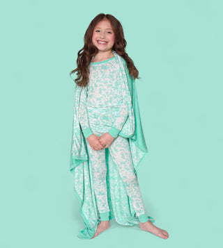 SEAFOAM TIE DYE DREAM BLANKET