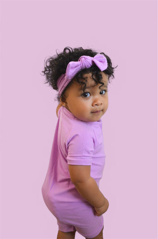 FOREVER LILAC RIB DREAM SHORTIE