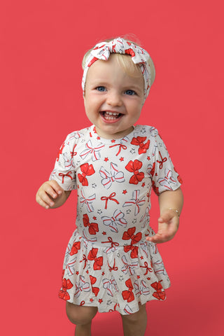 PITCH PERFECT BOWS DREAM BODYSUIT DRESS