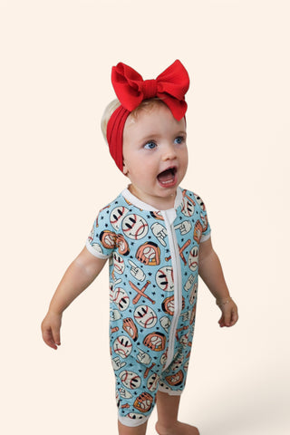 BASEBALL SMILEY DREAM SHORTIE