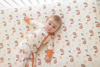 FARMYARD FRIENDS DREAM CRIB SHEET