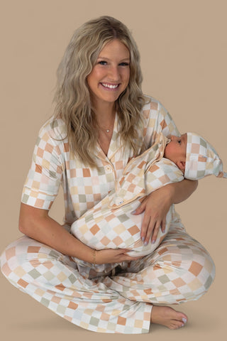 MUTED CHECKERS WOMEN'S FLARE DREAM SET