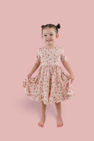 BUNNIES AND BOWS DREAM RUFFLE DRESS