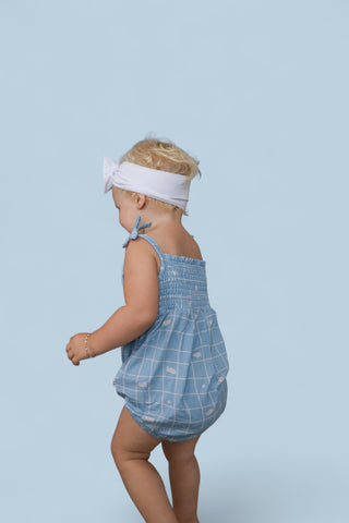 EXCLUSIVE SWEET DREAMS DREAM SPAGHETTI BUBBLE ROMPER