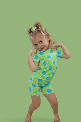 NEON SMILES DREAM SHORT SET