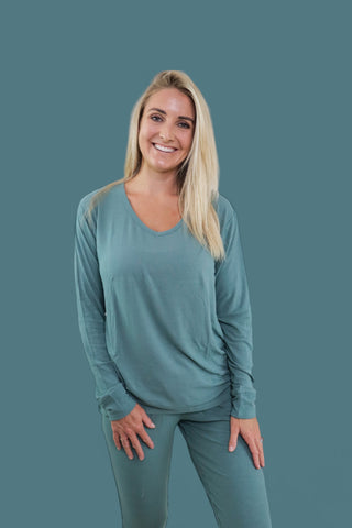 SAGE RIB WOMEN’S JOGGER DREAM SET