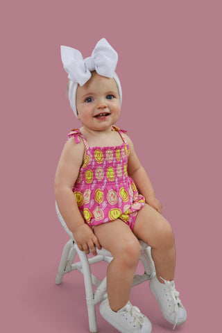 RADIANT SMILES DREAM BUBBLE ROMPER