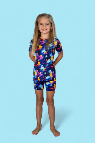 GLOWIN' GHOSTIES DREAM SHORT SET