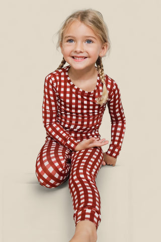 PEPPERMINT PLAID DREAM SET